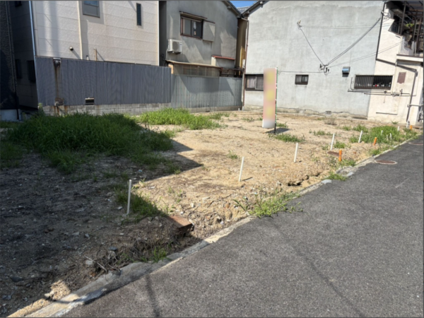 八尾市堤町、土地の画像です