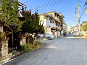八尾市刑部、土地の画像です