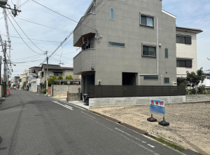 八尾市栄町、土地の画像です