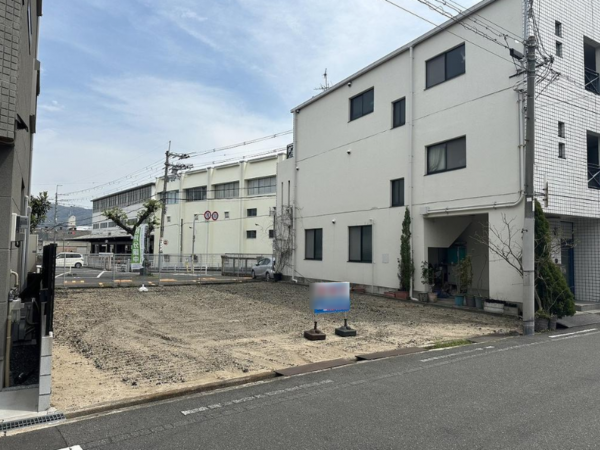 八尾市栄町、土地の画像です