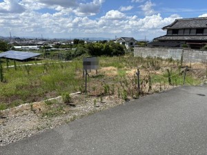 八尾市黒谷、土地の画像です
