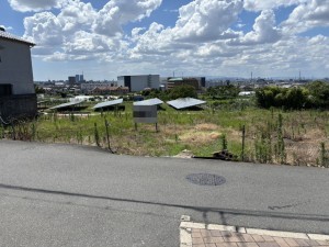 八尾市黒谷、土地の画像です