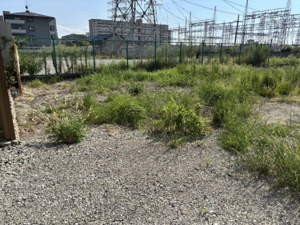 八尾市東老原、土地の画像です