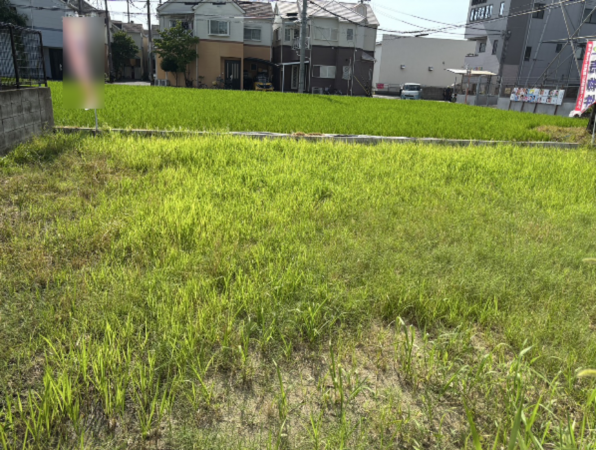 八尾市青山町、土地の画像です