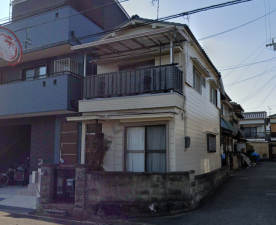 八尾市八尾木北、土地の画像です
