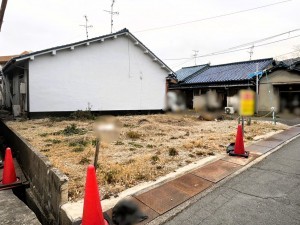 八尾市大竹、土地の画像です
