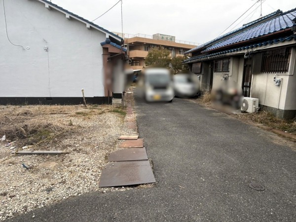 八尾市大竹、土地の画像です