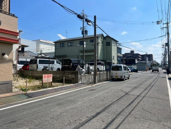 八尾市山賀町、土地の画像です
