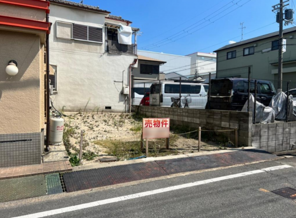 八尾市山賀町、土地の画像です