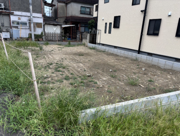 八尾市大字山畑、土地の画像です