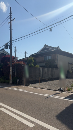 八尾市久宝寺、土地の画像です