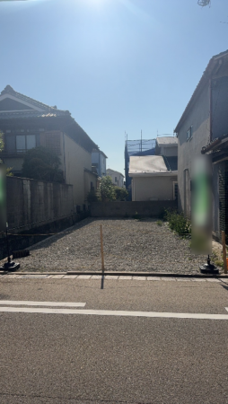 八尾市久宝寺、土地の画像です