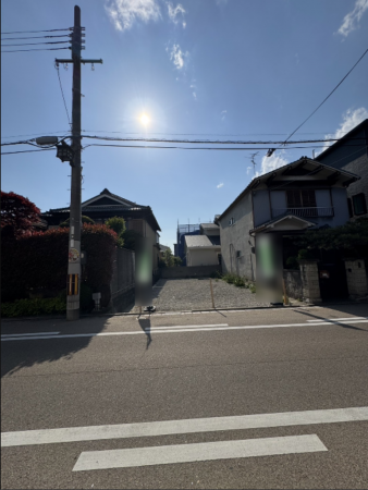 八尾市久宝寺、土地の画像です