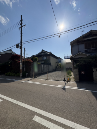 八尾市久宝寺、土地の画像です