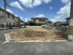 八尾市山本町、土地の画像です