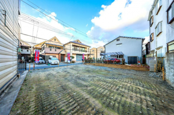 八尾市竹渕西、土地の画像です