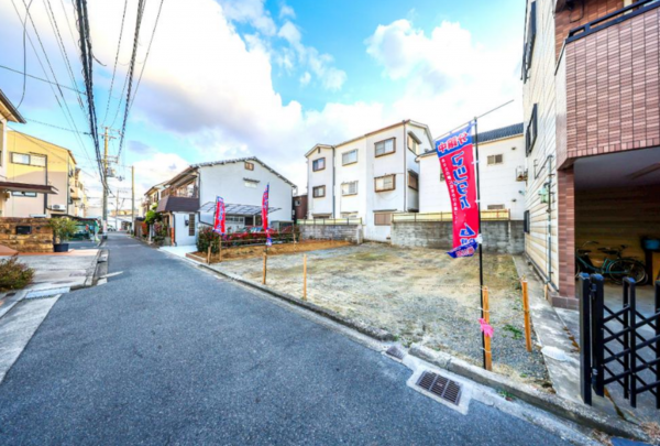 八尾市竹渕西、土地の画像です