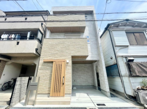 八尾市上之島町北、新築一戸建ての画像です