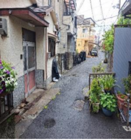 八尾市末広町、土地の画像です