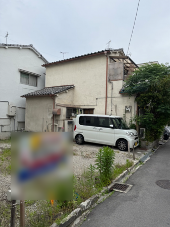 八尾市上之島町北、土地の画像です