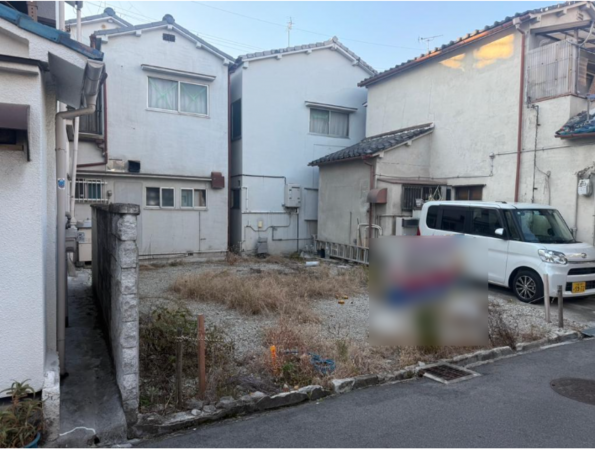 八尾市上之島町北、土地の画像です