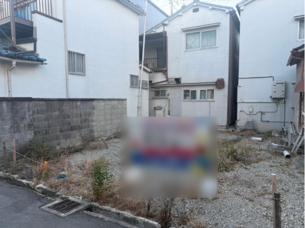八尾市上之島町北、土地の画像です