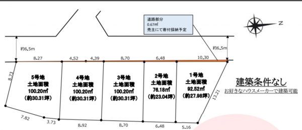 八尾市安中町、土地の画像です