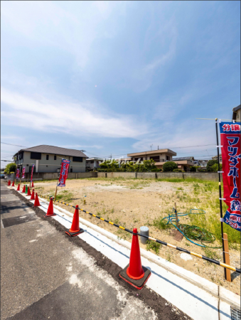 八尾市、土地の画像です
