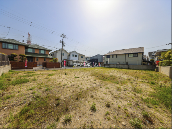 八尾市、土地の画像です