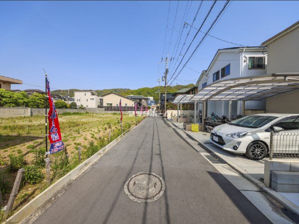 八尾市、土地の画像です