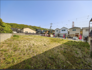 八尾市、土地の画像です