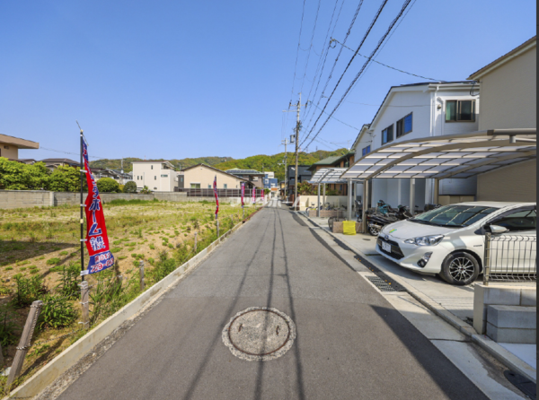 八尾市、土地の画像です