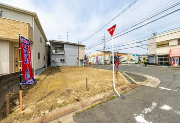 八尾市八尾木北、土地の画像です