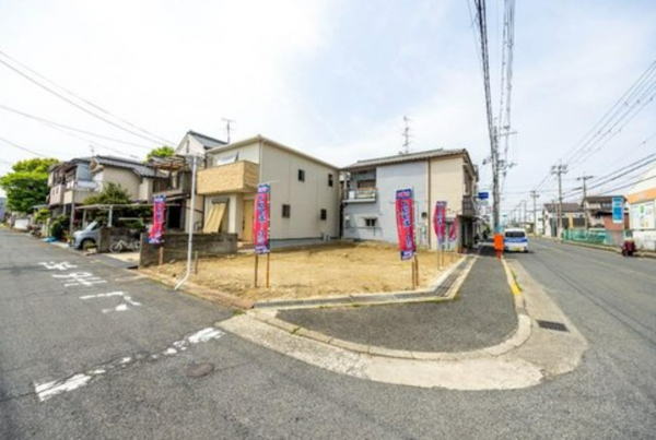 八尾市八尾木北、土地の画像です