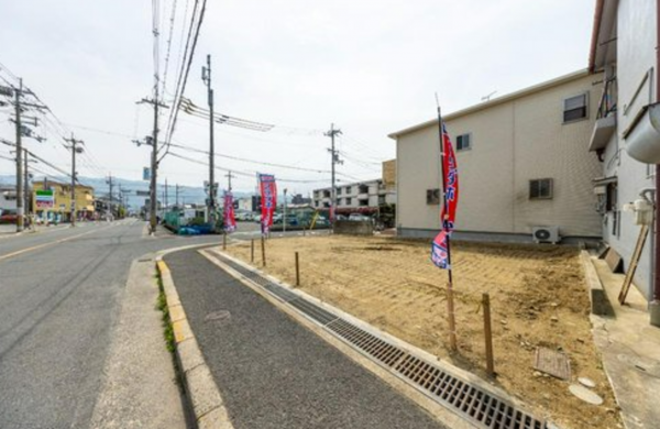 八尾市八尾木北、土地の画像です