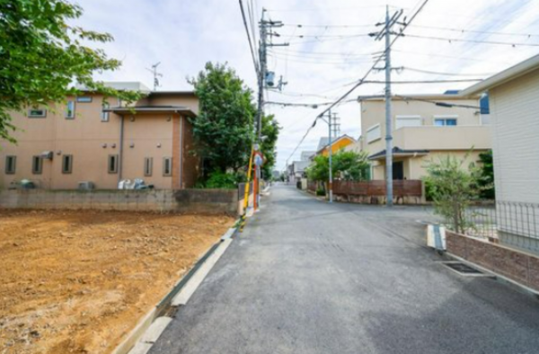 八尾市高安町北、土地の画像です