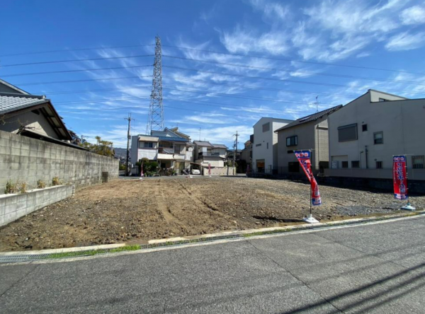 八尾市堤町、土地の画像です