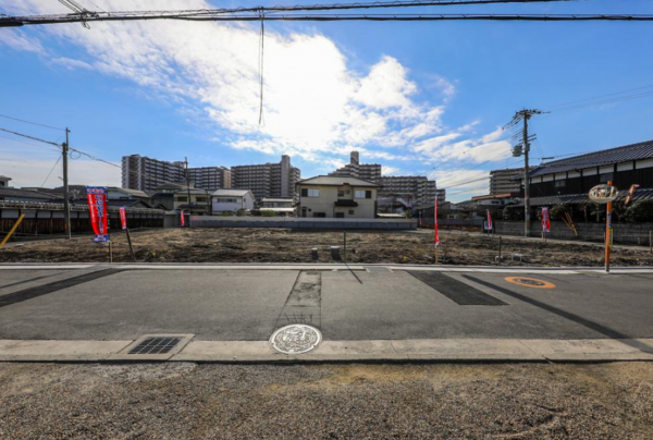 八尾市植松町、土地の画像です