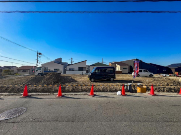 八尾市黒谷、土地の画像です