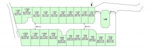 八尾市太田、土地の間取り画像です