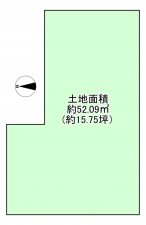 八尾市東山本町、土地の間取り画像です