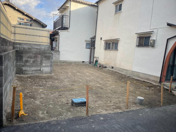 八尾市東山本町、土地の画像です