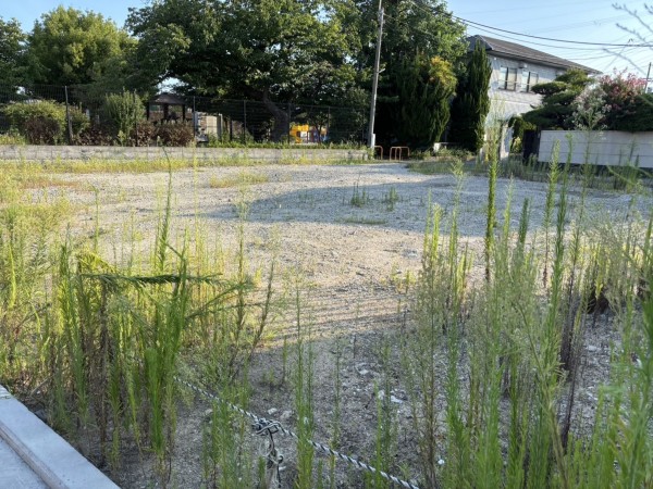 八尾市山本町北、土地の画像です