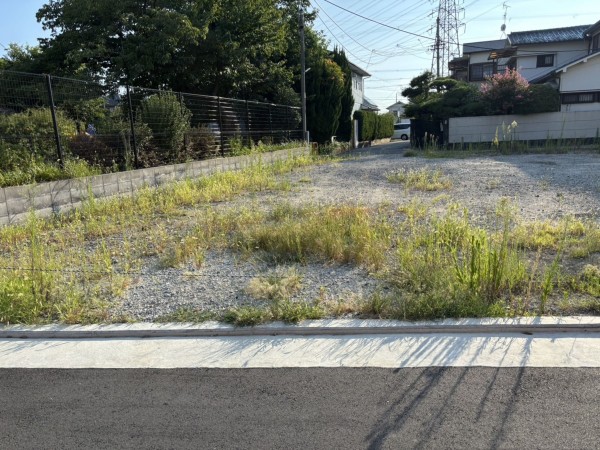 八尾市山本町北、土地の画像です