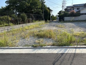 八尾市山本町北、土地の画像です