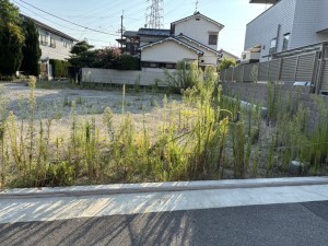 八尾市山本町北、土地の画像です