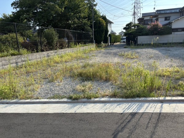 八尾市山本町北、土地の画像です
