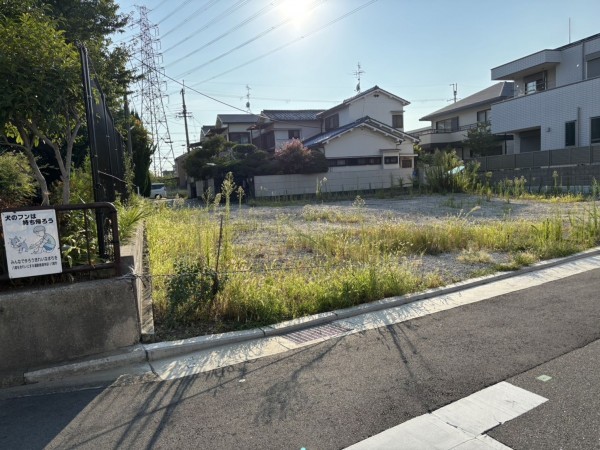 八尾市山本町北、土地の画像です