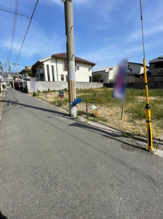 八尾市山本町南、土地の画像です
