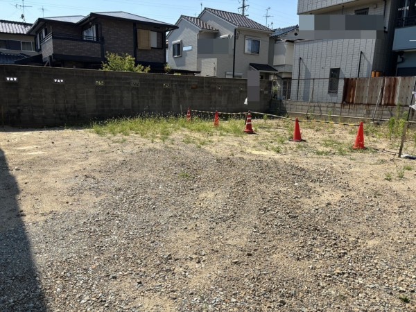 八尾市東山本新町、土地の画像です